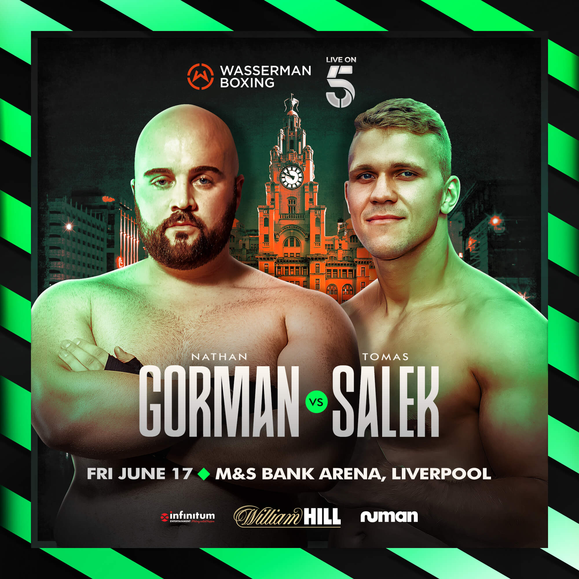 Heavyweights collide as Gorman vs Salek headlines huge night of boxing in Liverpool