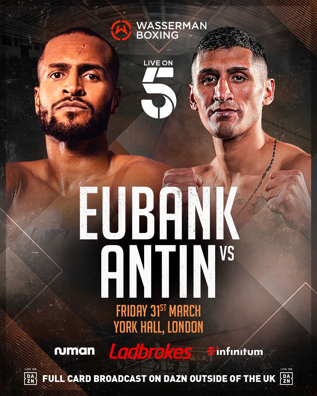 Harlem Eubank faces Miguel Antin in late change of opponent