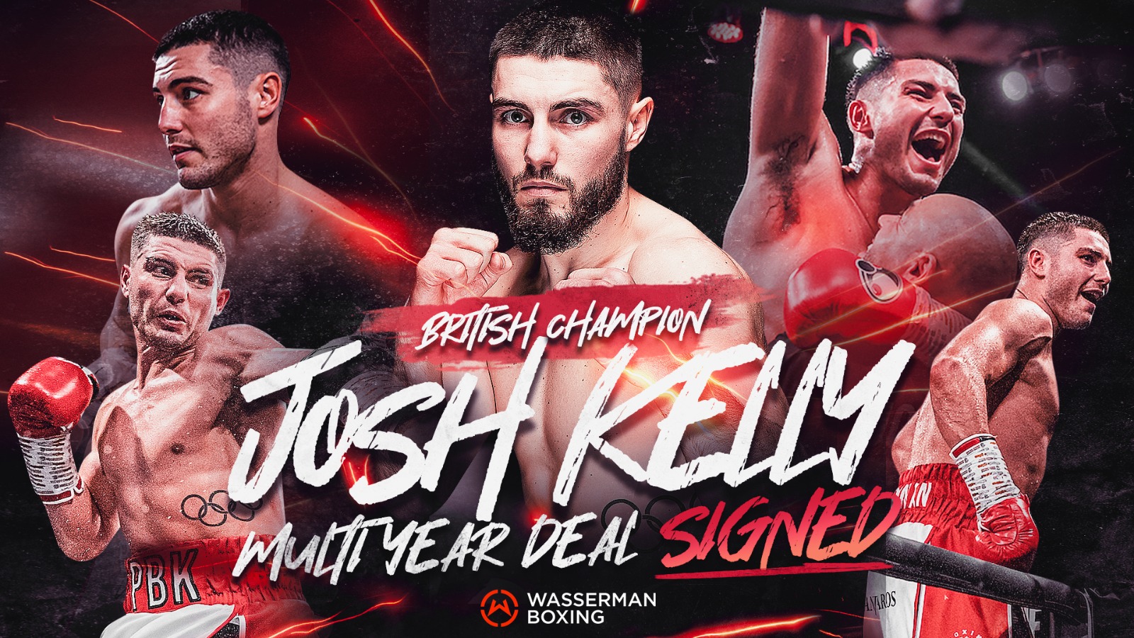 Josh Kelly signs a new multi-year deal with Wasserman Boxing