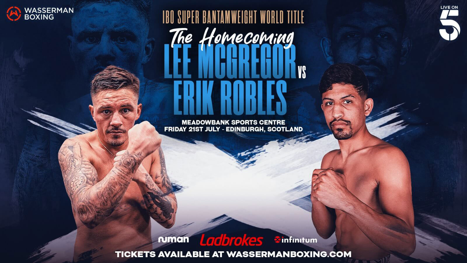 LEE MCGREGOR LANDS IBO WORLD TITLE SHOT FOR JULY 21